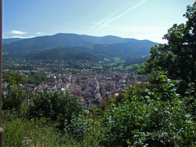 ... die Aussicht genießen ...