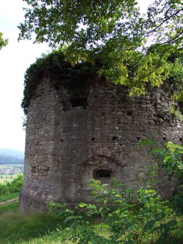 Nur noch ein Blick auf eine Bastion mit dem Rondell "Gießübel" ....