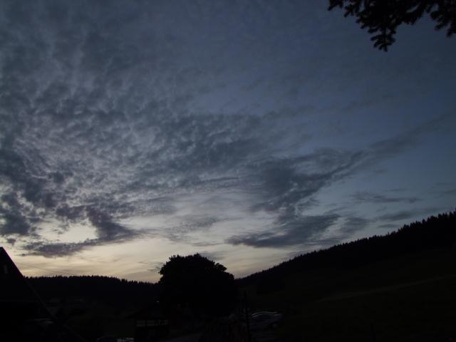 ... doch schon nach wenigen Minuten war der Spuk vorbei.