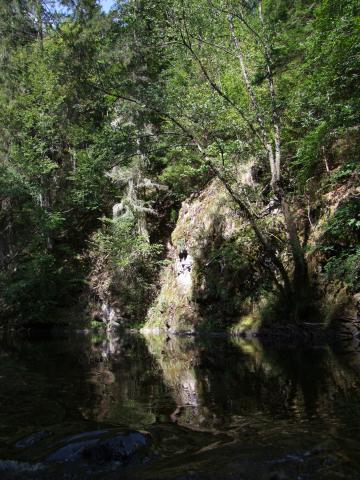... aber für uns nicht zu überwinden. So mussten wir wieder zurück.
