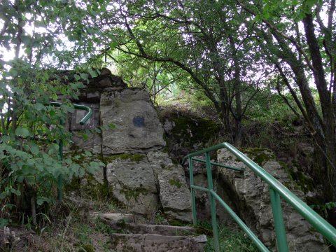 Und stiegen zur Ruine Koppenstein hinauf.